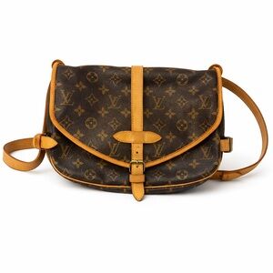 Louis Vuitton Monogram Cartouchière MM Crossbody Bag